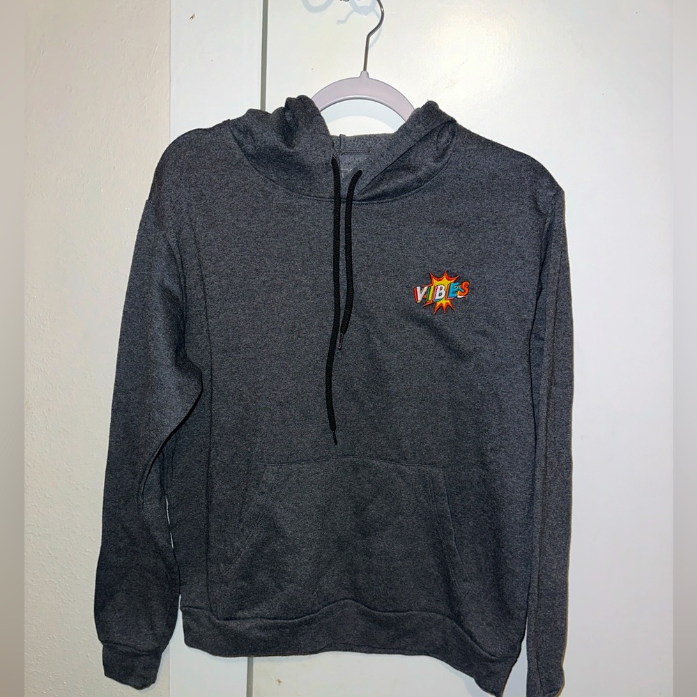 Hustle Medium Grey Hoodie